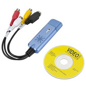 USB 2.0 vaizdo įrašymo kortelės įrenginys, VHS VCR TV į DVD konverteris, skirtas Mac OS X PC Windows 7 8 10