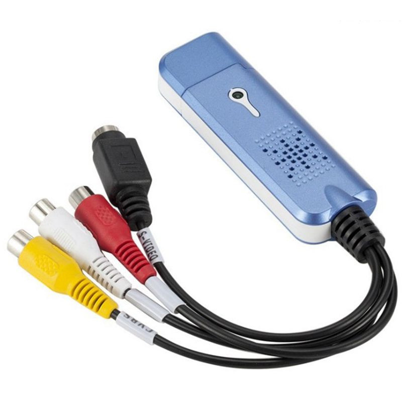 USB 2.0 vaizdo įrašymo kortelės įrenginys, VHS VCR TV į DVD konverteris, skirtas Mac OS X PC Windows 7 8 10