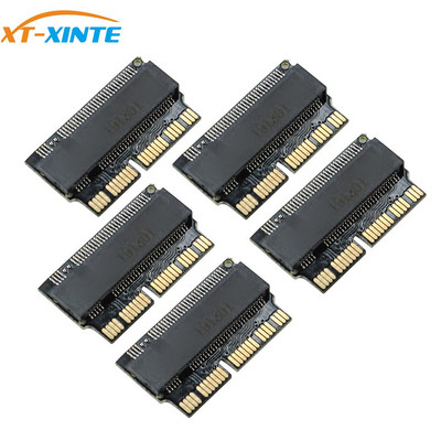 5 PCS M.2 adapteris PCIe M2 į SSD, skirtas Apple nešiojamam kompiuteriui, skirtas Macbook Air Pro 2013 2014 2015 A1465 A1466 A1502 A1398 PCI-E x4 NVMe SSD