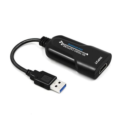 HDMI Video Capture Card USB 3.0 HDMI Video Grabber felvevő doboz PS4 játékhoz DVD videokamera HD kamera felvétel élő közvetítés