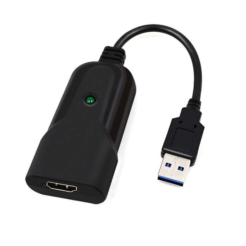 HDMI Video Capture Card USB 3.0 HDMI Video Grabber felvevő doboz PS4 játékhoz DVD videokamera HD kamera felvétel élő közvetítés