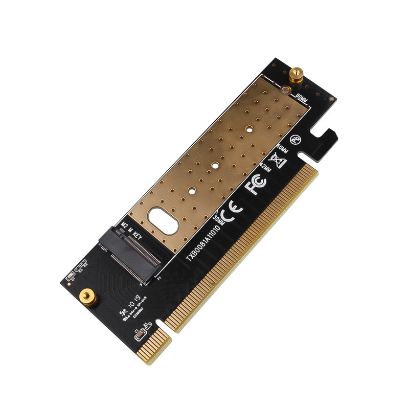 M.2 NVMe SSD adapter M2 na PCIE 3.0 X16 Kartica kontrolera M Ključno sučelje Podrška PCI Express 3.0 x4 2230-2280 Veličina