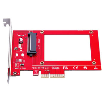 Προσαρμογέας U.2 σε PCIE X4 Riser PCI Express Gen3.0 4X 8X 16X Υποδοχή Universal Board 4000MB/S Κάρτα μετατροπής σκληρού δίσκου SSD PCI-E σε U.2