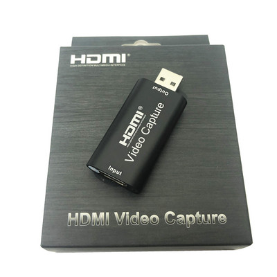 Преносима USB 2.0 аудио видео карта за заснемане HD 1 начин HDMI към USB 2.0 1080P Mini Acquisition Card конвертор за компютърна поддръжка Wi