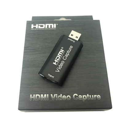Hordozható USB 2.0 audio-videó rögzítő kártya HD 1-utas HDMI-USB 2.0 1080P mini gyűjtőkártya-konverter számítógépes támogatáshoz Wi