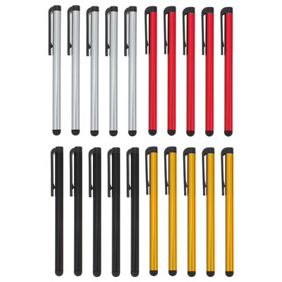 20 KOM crnih olovaka Stylus Fine Point Active Pen Disc Stylus Olovke za zaslon osjetljiv na dodir Površinska olovka
