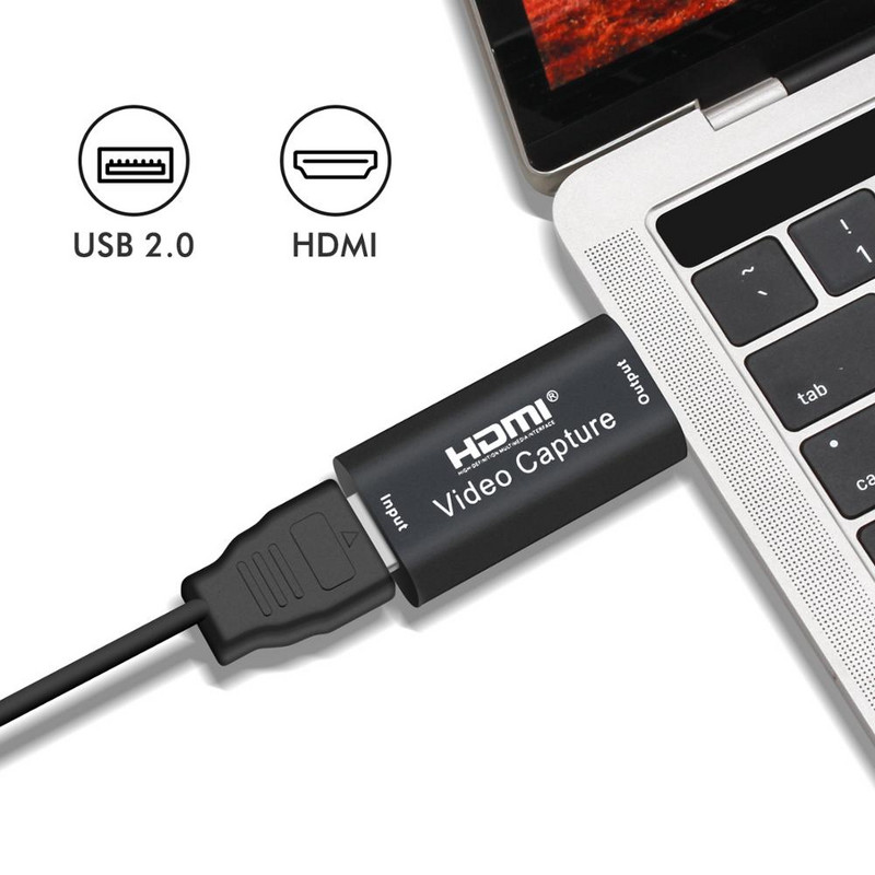 Mini kartica za video snimanje USB 2.0 HDMI Video Grabber Kutija za snimanje za PS4 igre DVD kamkorder HD kamera Snimanje Streaming uživo