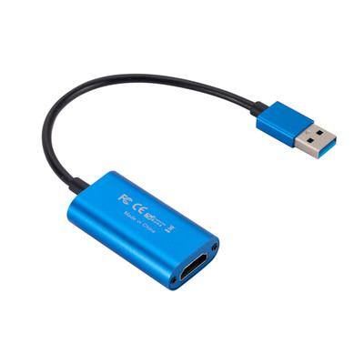 GRWIBEOU USB kartica za video snimanje 1080P 4K USB na HDMI kompatibilna kutija za video snimanje Macbook PS4 igra računalo live media kamera