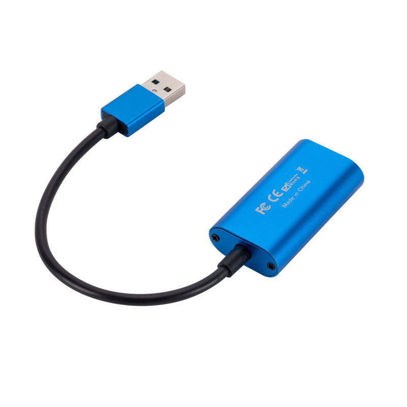 GRWIBEOU USB kartica za video snimanje 1080P 4K USB na HDMI kompatibilna kutija za video snimanje Macbook PS4 igra računalo live media kamera