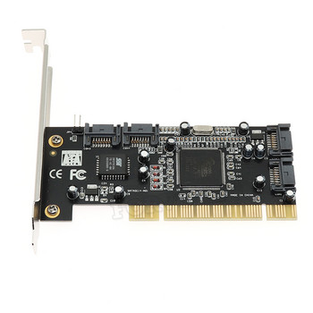 Προσαρμογέας PCI SATA PCI 4 θύρες SATA ελεγκτής ελεγκτής μετατροπέας επέκτασης μετατροπέας κάρτας RAID για επιτραπέζιους υπολογιστές/υπολογιστές