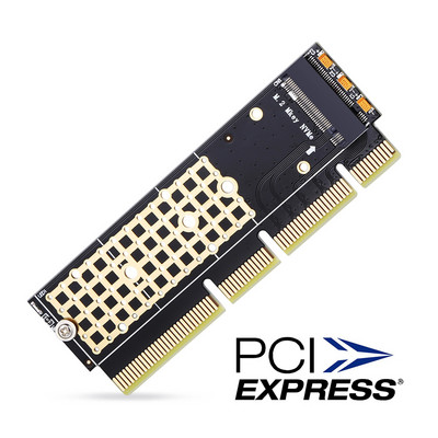 Zexmte NVME adapteris PCIe 16x M.2 NVMe adapteris M.2 į PCIE3.06 išplėtimo plokštės kietojo disko adapterio palaikymas PCIe x4x8x16 lizdas A Pci