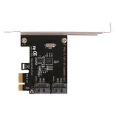 Placă de extensie PCI-E PCI Express la SATA 3.0 cu suport Adaptor de expansiune SATA III 6Gbps cu 2 porturi placă pci e sata3 pcie sata 3