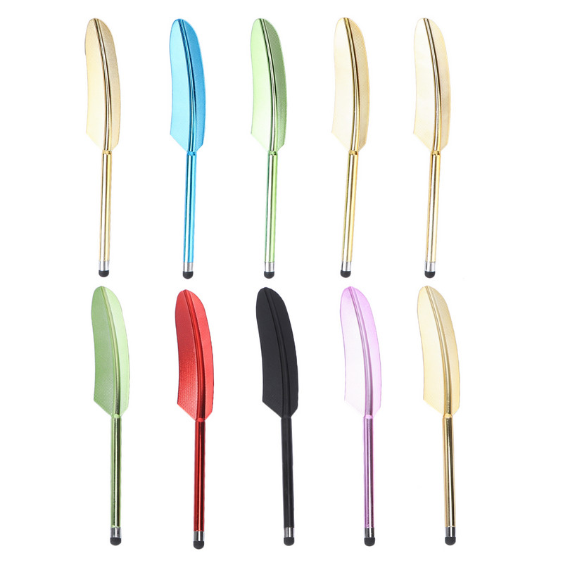10 τμχ Capacitive Stylus Handwriting Metal Pen Capacitive Pens for Tablet