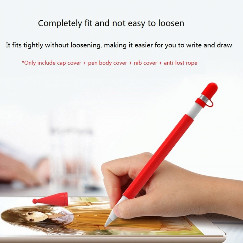 4 az 1-ben szilikon védőtok Apple Pencilhez