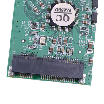1,8-инчов ZIF CE конвертор на карта за конвертор 1бр Mini SATA mSATA PCI-E IPOD SSD към 40pin за копаене на Bitcoin Miner