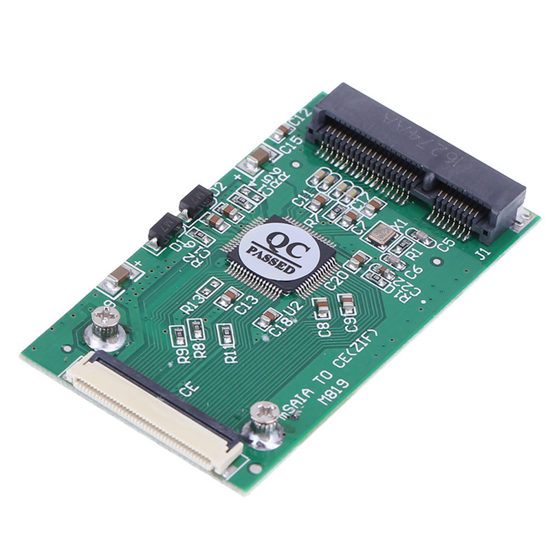 1,8 inčni ZIF CE pretvarač kartice pretvarač 1pc Mini SATA mSATA PCI-E IPOD SSD na 40pin za rudarenje Bitcoin Miner