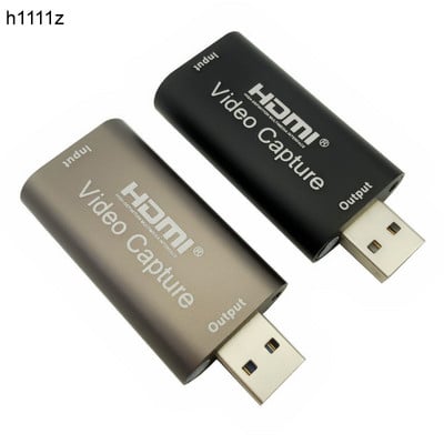 HMDI videohõivekaart USB 3.0 2.0 HDMI Video Grabber Recorder Box fr PS4 mäng DVD-kaamera HD-kaamera salvestamine otseülekanne