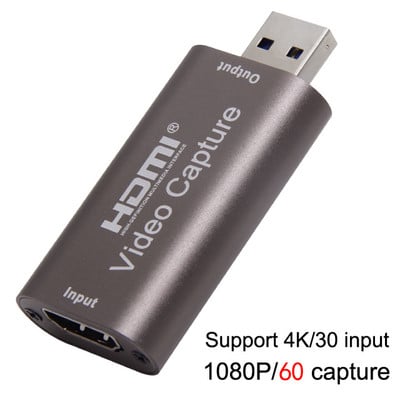 Karta na zachytávanie videa HMDI USB 3.0 2.0 HDMI Video Grabber Recorder Box pre PS4 Herná DVD kamera HD kamera Nahrávanie živého vysielania