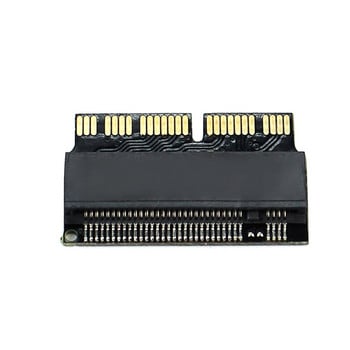 5PCS M.2 адаптер PCIe M2 към SSD за лаптоп Apple за Macbook Air Pro 2013 2014 2015 A1465 A1466 A1502 A1398 PCI-E x4 NVMe SSD