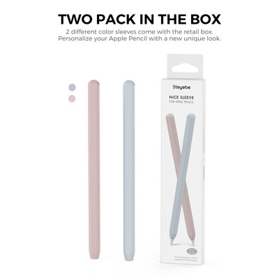 Za Apple Pencil 2 Case Pernica za Apple 2nd Gen prijenosna mekana silikonska torbica Tablet Touch Stylus Pen Zaštitna torbica