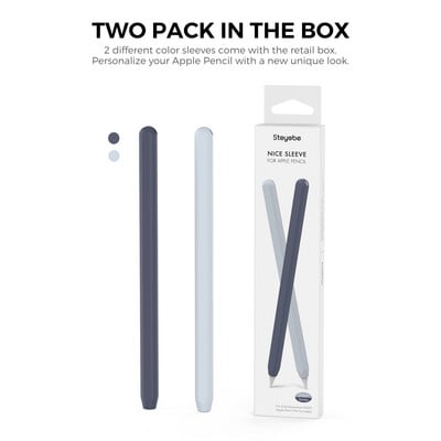 Za Apple Pencil 2 Case Pernica za Apple 2nd Gen prijenosna mekana silikonska torbica Tablet Touch Stylus Pen Zaštitna torbica