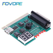 Naujas 4 skaitmenų kompiuterio analizatoriaus diagnostikos pašto kortelės pagrindinės plokštės įrašų testerio indikatorius su LED LCD ekranu, skirta mian plokštei