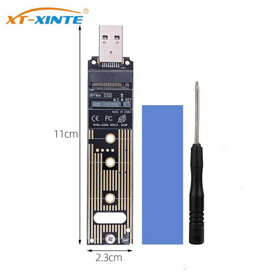 M.2 za NVME na USB3.1 Type-A /JMS583 adapter za 2230/2242/2260/2280 M2 SSD pretvarač