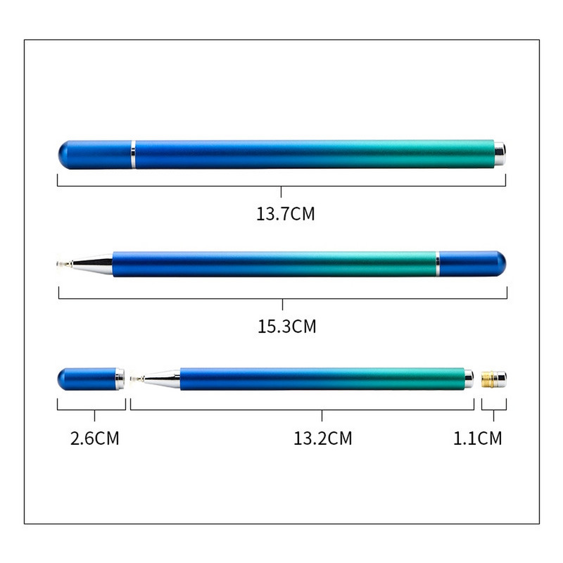 PINZHENG Univerzalna olovka osjetljiva na dodir za telefon, iPad, tablet, crtanje, pametni telefon, Android olovka, osjetljiva na dodir, pametni tablet, olovka za mobilni telefon