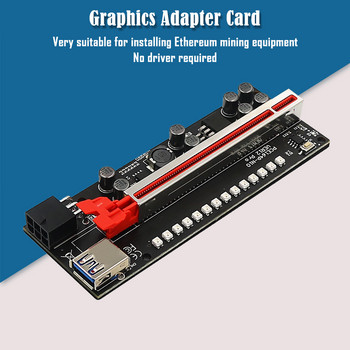 Colorful Riser 012 Pro PCI-E PCIE PCI E PCI Express Card GPU 1X X16 6pin SATA Adapter Cable Mining Riser for Video Card