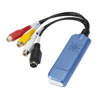 BTBcoin Audio Video Capture Adapter VHS USB 2.0 Capture Device DVD DVR TV Capture Card Converter Υποστήριξη Win10 For MAC IOS Drive