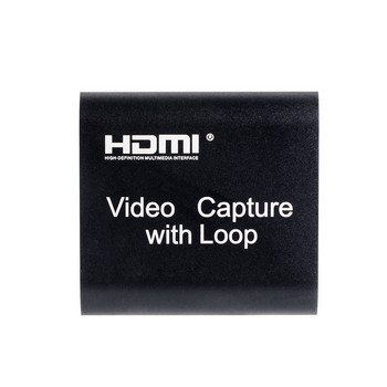 НОВА HD 1080P 4K HDMI видео карта за заснемане HDMI към USB 2.0 видеозаснемане Настолна игра Запис на живо поточно предаване Локален изход