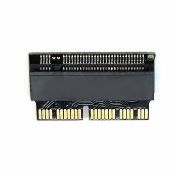 5PCS M.2 адаптер PCIe M2 към SSD за лаптоп Apple за Macbook Air Pro 2013 2014 2015 A1465 A1466 A1502 A1398 PCI-E x4 NVMe SSD