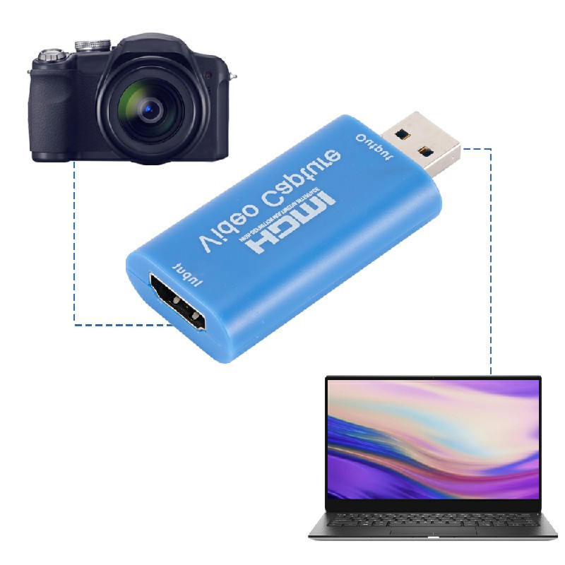 4K1080P30hz audio-videó rögzítő kártya HDMI-kompatibilis USB 2.0 adatgyűjtő kártya élő közvetítés lemezes kamera kapcsoló játék rögzítés