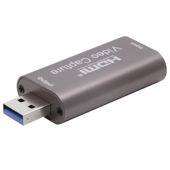 Κάρτα λήψης βίντεο HMDI USB 3.0 2.0 HDMI Video Grabber Recorder Box fr PS4 Παιχνίδι DVD βιντεοκάμερα Εγγραφή κάμερας HD Ζωντανή ροή