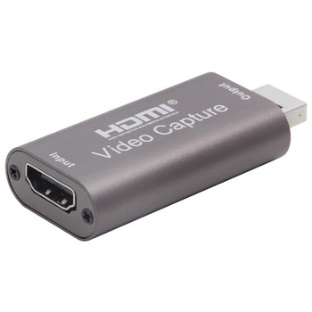 НОВ Mini HD 1080P 60fps HDMI към USB Видеозапис на карта за запис на игри за компютър Youtube OBS и т.н. Излъчване на живо