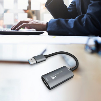 Z29 4K Κάρτα λήψης βίντεο USB3.0 σε κάρτα HDMI Κουτί εγγραφής Video Grabber για PS4 Παιχνίδι DVD βιντεοκάμερα Εγγραφή κάμερας Ζωντανή ροή