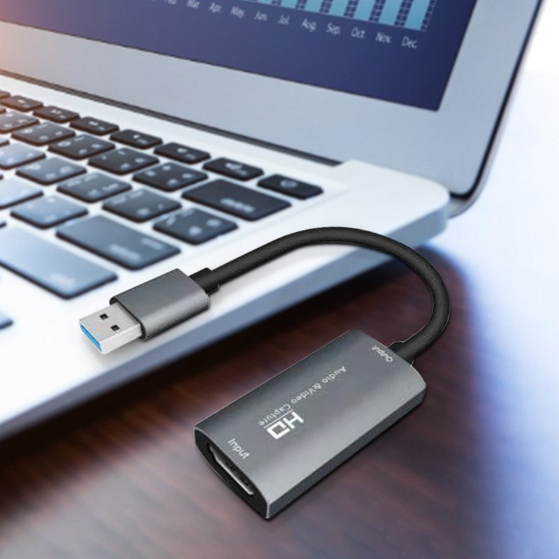 Z29 4K videohõivekaart USB3.0-HDMI-kaardiga Video Grabberi salvestuskarp PS4-mängu jaoks, DVD-kaamera, kaamera salvestamine otseülekandena