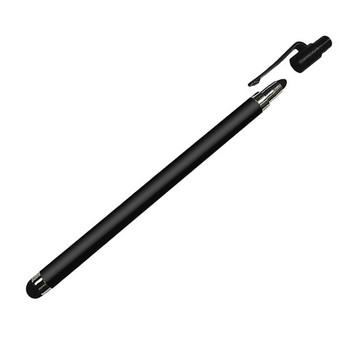 Пластмасова писалка от алуминиева сплав Двойни върхове Чувствителен капацитивен сензорен екран Стилус Молив за iPad Телефон Таблет Аксесоари