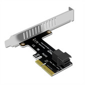 SFF 8643 To Pcie 3.0 4X/8X Adapter Card 2 U.2 Port Card Nvme SSD Converter Merevlemez bővítőkártya asztali számítógéphez