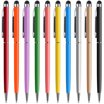 10 kom 2 u 1 Stylus olovka za mobilni telefon Tablet Olovka za crtanje Kapacitivna olovka Univerzalna olovka za zaslon osjetljiv na dodir za Pad Iphone Android
