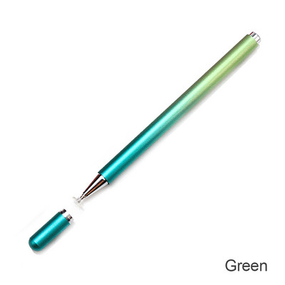 2 az 1-ben Mágneses érintőképernyő Stylus Pen Gradient Color Beépített szívóhegy Tiszta lemezes kapacitív toll iphone iad táblagépekhez