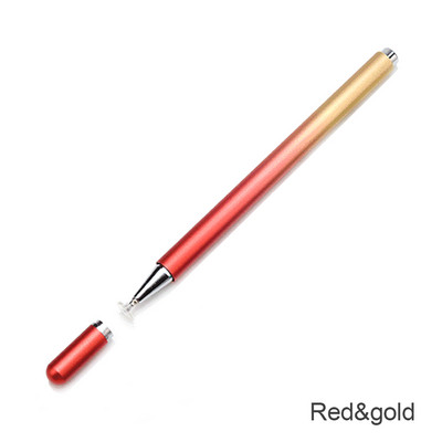 2 az 1-ben Mágneses érintőképernyő Stylus Pen Gradient Color Beépített szívóhegy Tiszta lemezes kapacitív toll iphone iad táblagépekhez