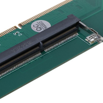 Προσαρμογέας DDR3 SO DIMM σε επιτραπέζιο υπολογιστή Υποδοχή DIMM Προσαρμογέας μνήμης Κάρτα 240 έως 204P Αξεσουάρ εξαρτήματος επιτραπέζιου υπολογιστή 24 BB