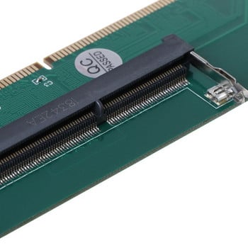 DDR3 SO DIMM към настолен адаптер DIMM конектор Адаптерна карта с памет 240 до 204P Аксесоари за компоненти на настолен компютър 24BB