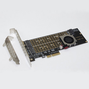 Προσθήκη καρτών PCIE σε M2 Προσαρμογέας M.2 SATA SSD PCIE NVME SSD Προσαρμογέας NVME PCIE SATA M2 SSD σε PCI Express X4 3.0 Card M Key +B