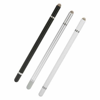 Stylus Accurate Positioning 3 σε 1 Πολυλειτουργική χωρητική γραφίδα με 2 μύτες οπτικών ινών για κινητά τηλέφωνα tablet καυτές εκπτώσεις