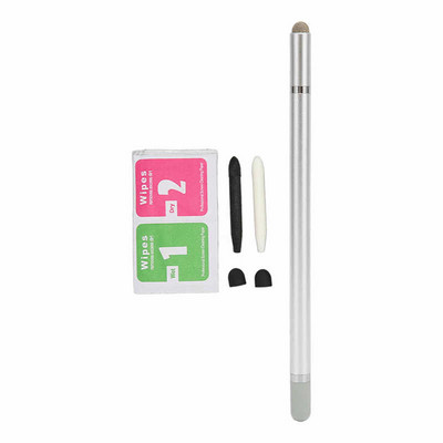 Tikslus rašiklio padėties nustatymas 3 viename daugiafunkcinis talpinis rašiklis su 2 pluošto antgaliais planšetiniams mobiliesiems telefonams karštas išpardavimas