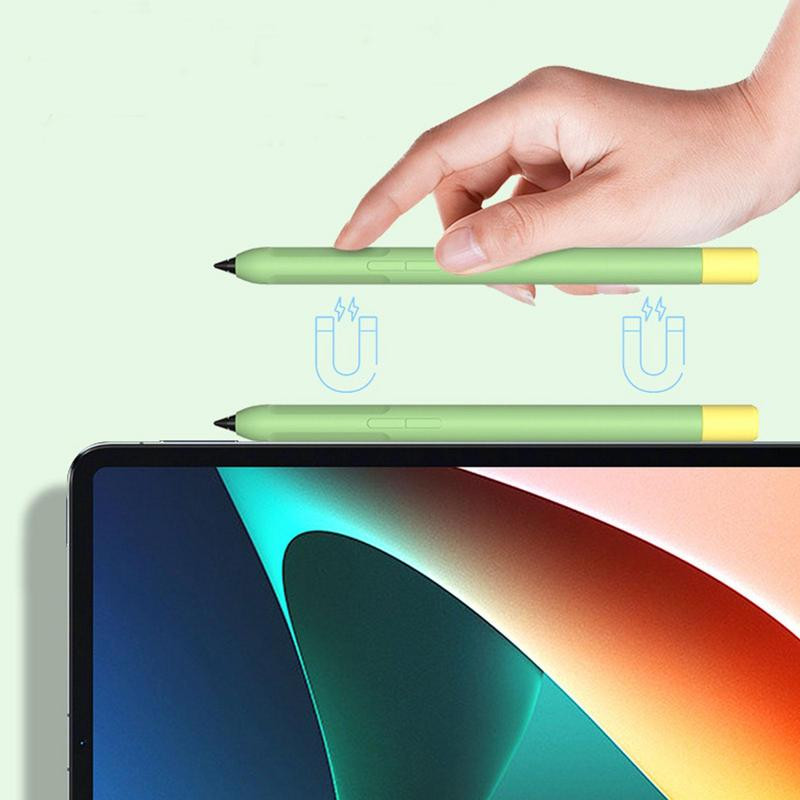 Husă universală pentru stilou din silicon Husă din silicon moale pentru tabletă Touch Stylus Manșon de protecție anti-pierdere pentru accesorii pentru stylus creion