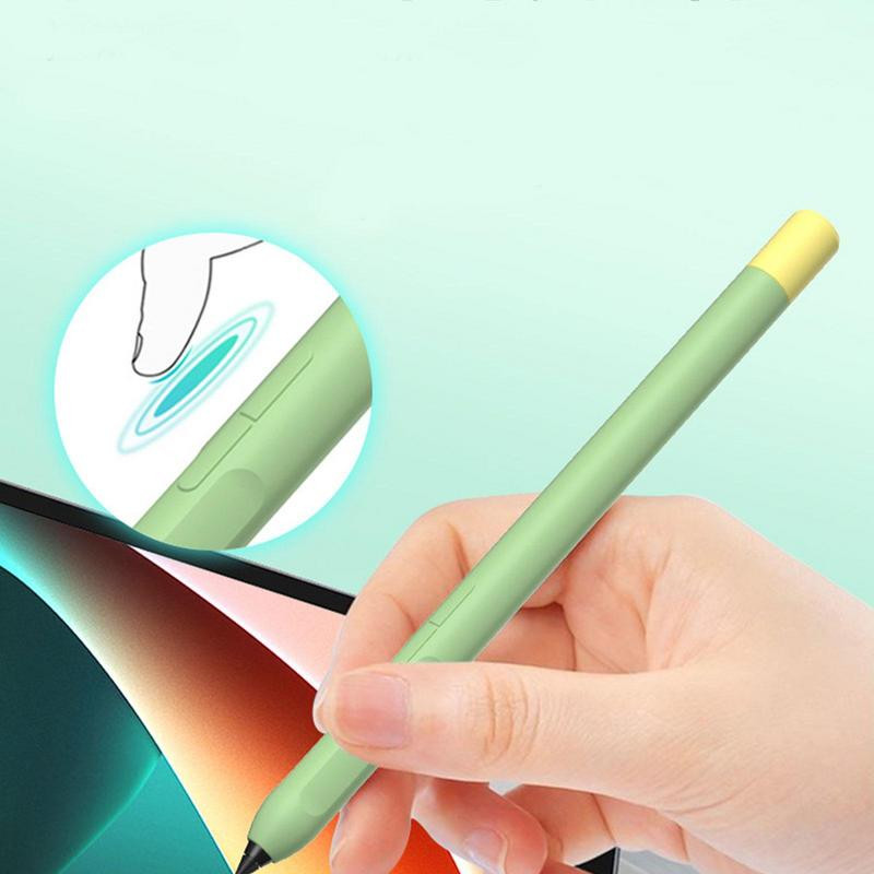 Husă universală pentru stilou din silicon Husă din silicon moale pentru tabletă Touch Stylus Manșon de protecție anti-pierdere pentru accesorii pentru stylus creion