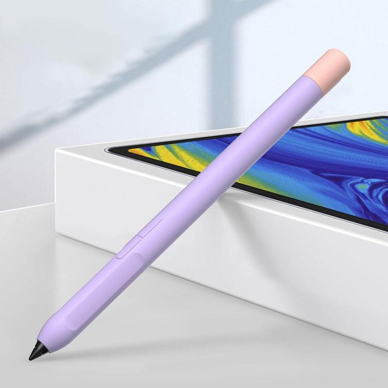Husă universală pentru stilou din silicon Husă din silicon moale pentru tabletă Touch Stylus Manșon de protecție anti-pierdere pentru accesorii pentru stylus creion